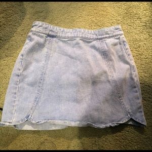 Kendall and Kylie denim skirt